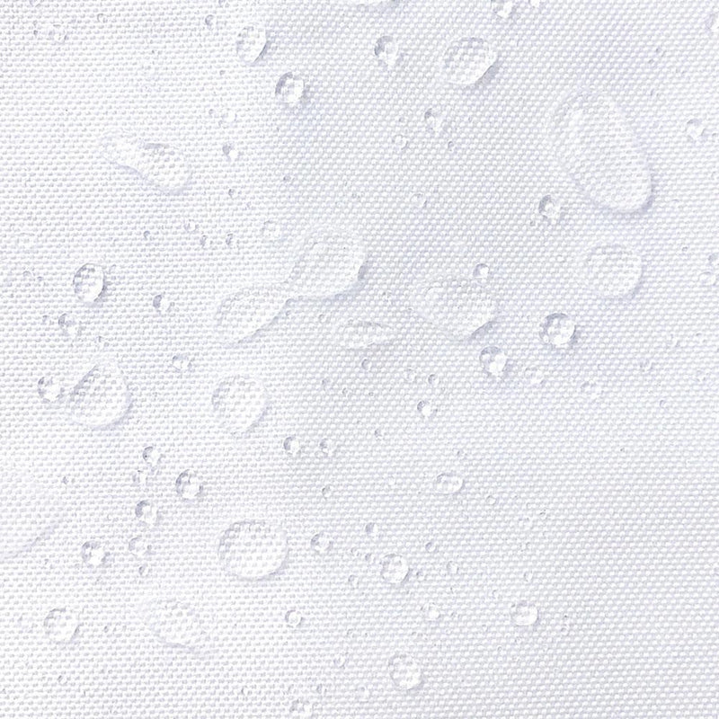 Full drop of the splattered eye panel hanging in folds