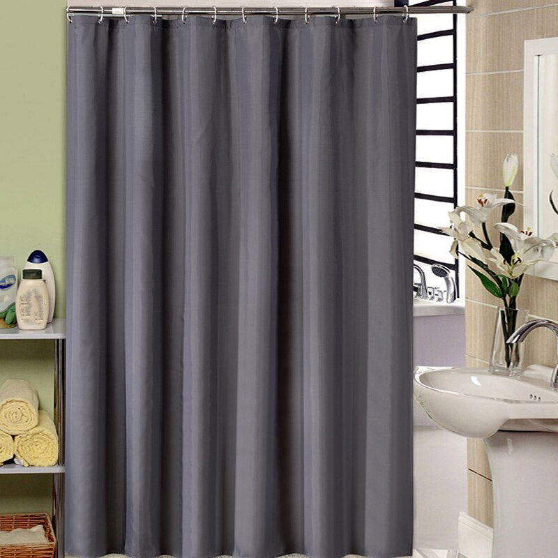 Very dark slate grey panel in thick fabric with close vertical folds