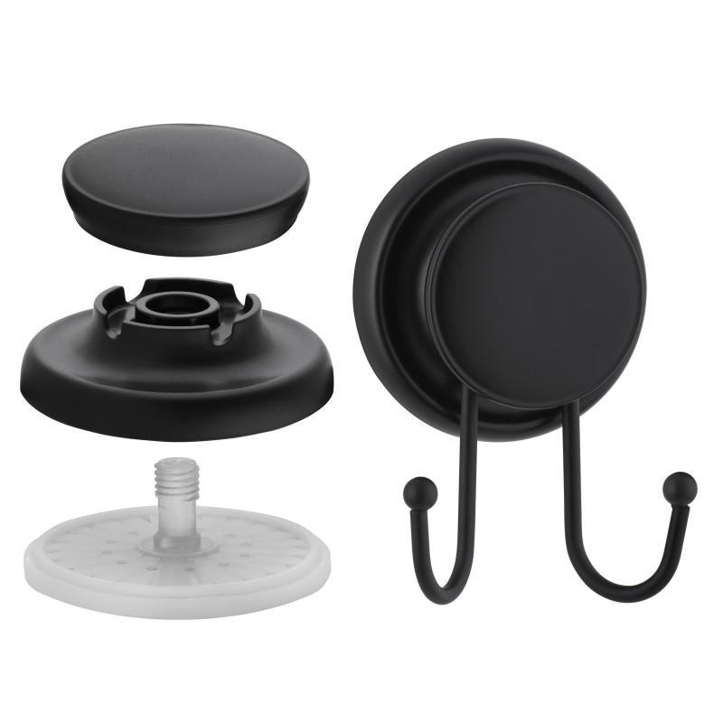 Adhesive pad shown on the reverse of the compact double hook