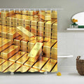 Stacked gold bullion bars filling the panel in saturated metallic gold tones