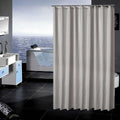 Plain light grey-beige panel with no pattern or border anywhere