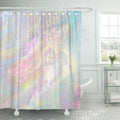 Blended pastel veils of pink, lilac, sky blue and aqua with soft edges