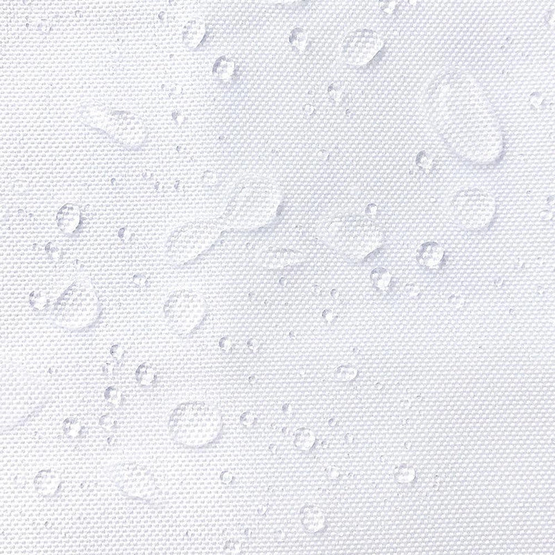Close detail of the marbled pastel volutes across the curtain surface