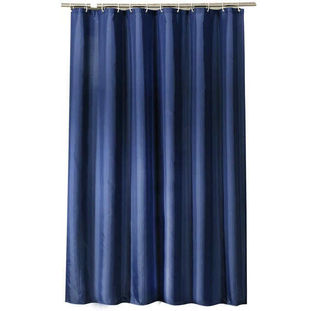 Close detail of the navy cloth showing its woven matte surface