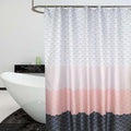 Blue-grey scales above a wide powder pink band and a dark navy base