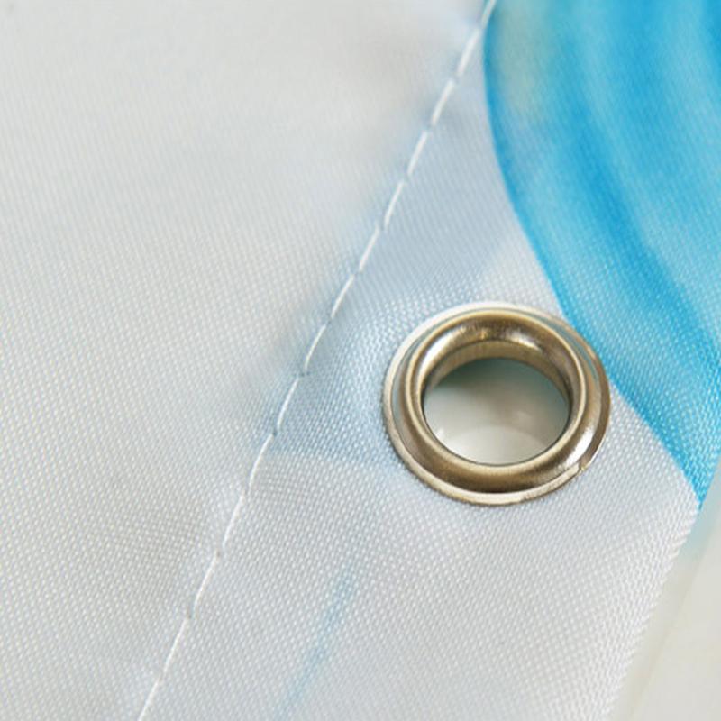 Close detail of the small turquoise mosaic tiles on pearly white