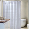 Translucent white panel with alternating opaque and see through vertical bands