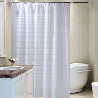 Translucent white panel with alternating opaque and see through vertical bands