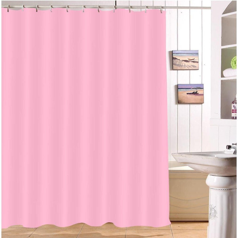 Bright candy pink panel in an even solid tone with no pattern