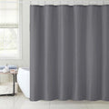 Even mid grey panel with regular vertical folds and no printing