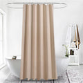 Warm plain taupe beige panel with a heavy even fall and no pattern